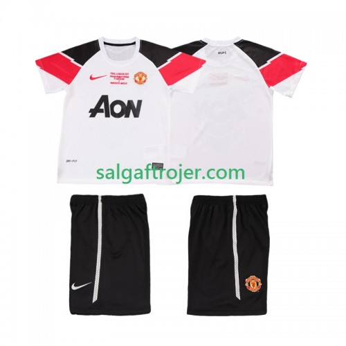 Manchester United Champions League 2011 2012 Fodboldtrøjer Børn Retro 3. sæt Kort ærmer Manchester United Champions League 2011 2012 Fodboldtrøjer Børn Retro 3. sæt Kort ærmer
